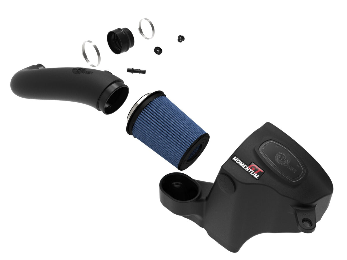 Momentum GT Cold Air Intake System w/ Pro 5R Filter Jeep Grand Cherokee (Wl) 22-24 V8-5.7L Hemi aFe Power-1