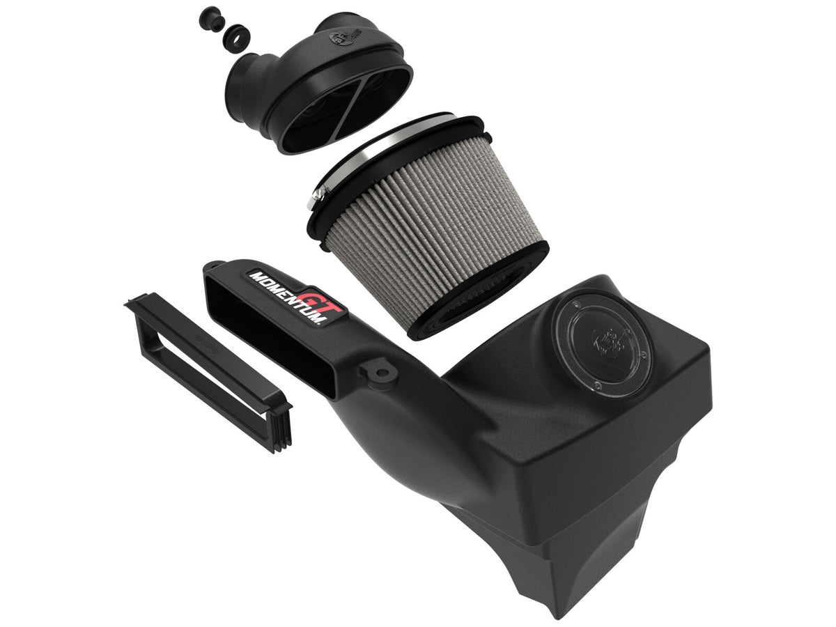 Momentum GT Cold Air Intake System w/ Pro Dry S Filter Ford Edge St 19-24 V6-2.7L (tt) aFe Power-1