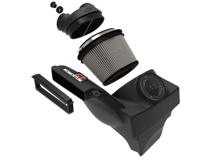 Momentum GT Cold Air Intake System w/ Pro Dry S Filter Ford Edge St 19-24 V6-2.7L (tt) aFe Power-1