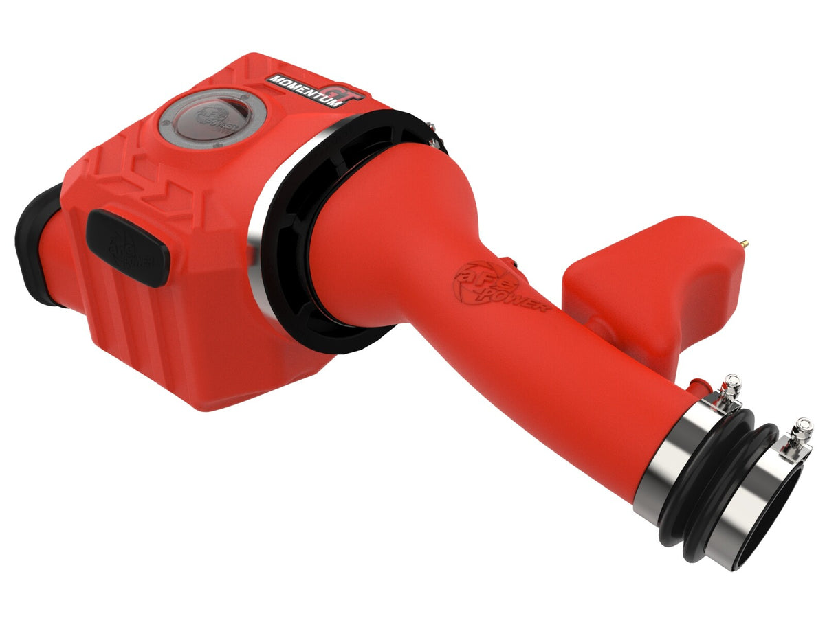 Momentum GT Cold Air Intake System Red w/ Pro Dry S Filter Toyota Fj Cruiser 07-23/4Runner 03-24 V6-4.0L aFe Power-2