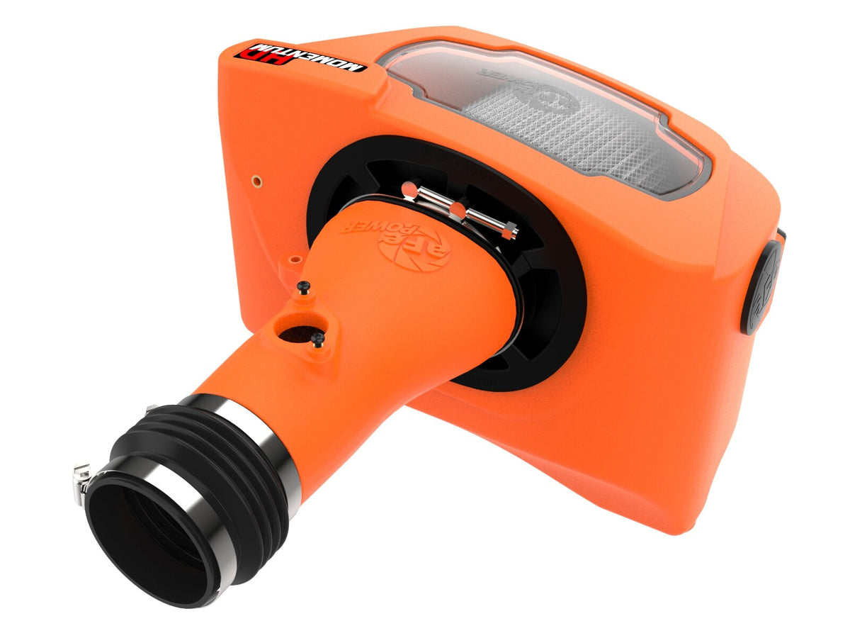 Momentum HD Cold Air Intake System Orange w/ Pro Dry S Filter Toyota Land Cruiser (J300) 22-26 V6-3.3L (td) aFe Power-2