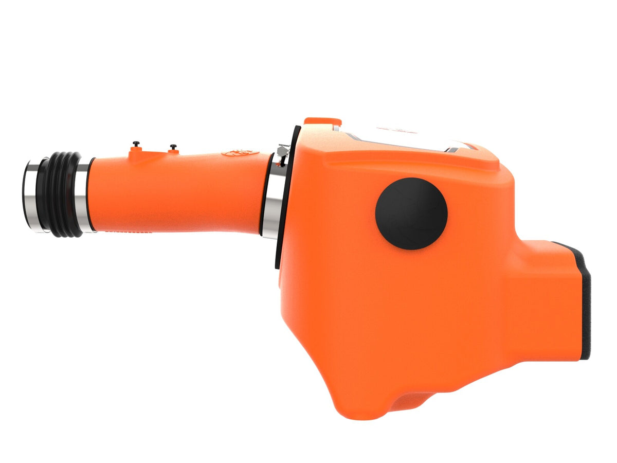 Momentum HD Cold Air Intake System Orange w/ Pro Dry S Filter Toyota Land Cruiser (J300) 22-26 V6-3.3L (td) aFe Power-3