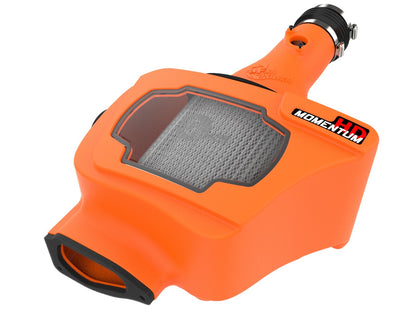 Momentum HD Cold Air Intake System Orange w/ Pro Dry S Filter Toyota Land Cruiser (J300) 22-26 V6-3.3L (td) aFe Power-5