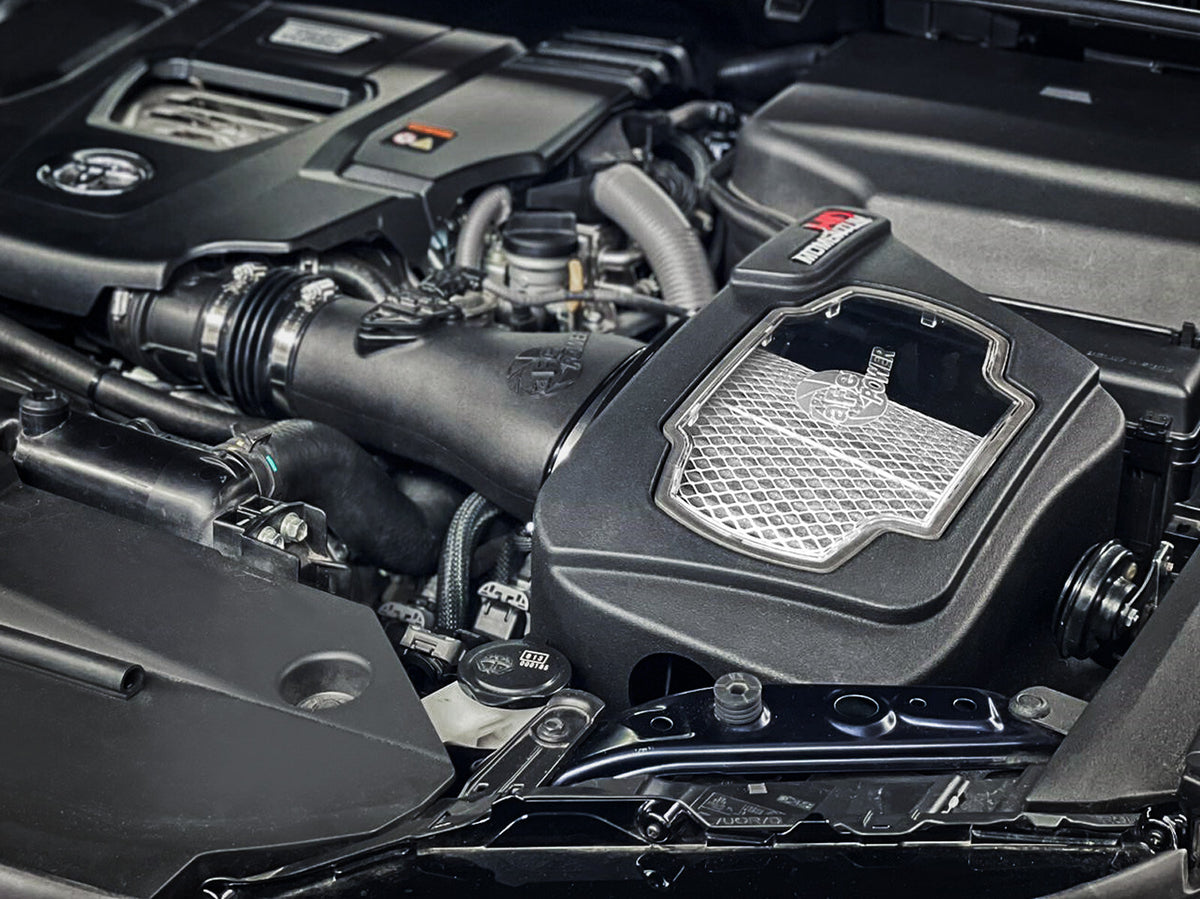 Momentum HD Cold Air Intake System w/ Pro Dry S Filter Toyota Land Cruiser (J300) 22-26 V6-3.3L (td) aFe Power-6