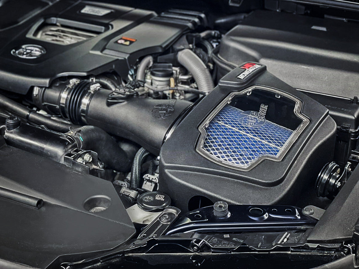 Momentum HD Cold Air Intake System w/ Pro 10R Filter Toyota Land Cruiser (J300) 22-26 V6-3.3L (td) aFe Power-6