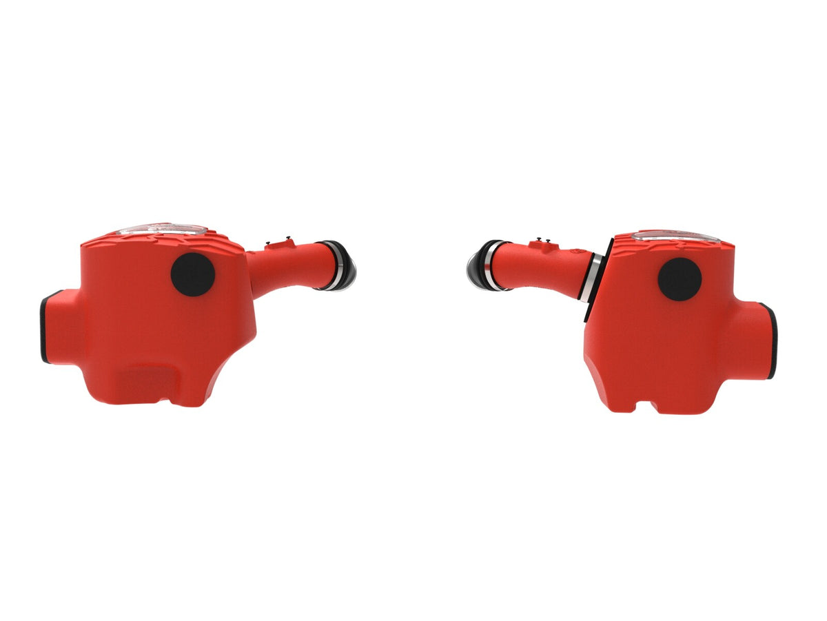 Momentum GT Cold Air Intake System Red w/ Pro Dry S Filter Toyota Tundra 22-26 V6-3.4L (tt) aFe Power-3