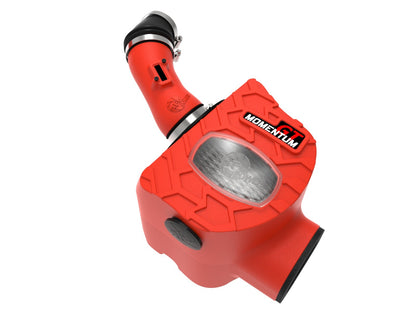 Momentum GT Cold Air Intake System Red w/ Pro Dry S Filter Toyota Tundra 22-26 V6-3.4L (tt) aFe Power-6