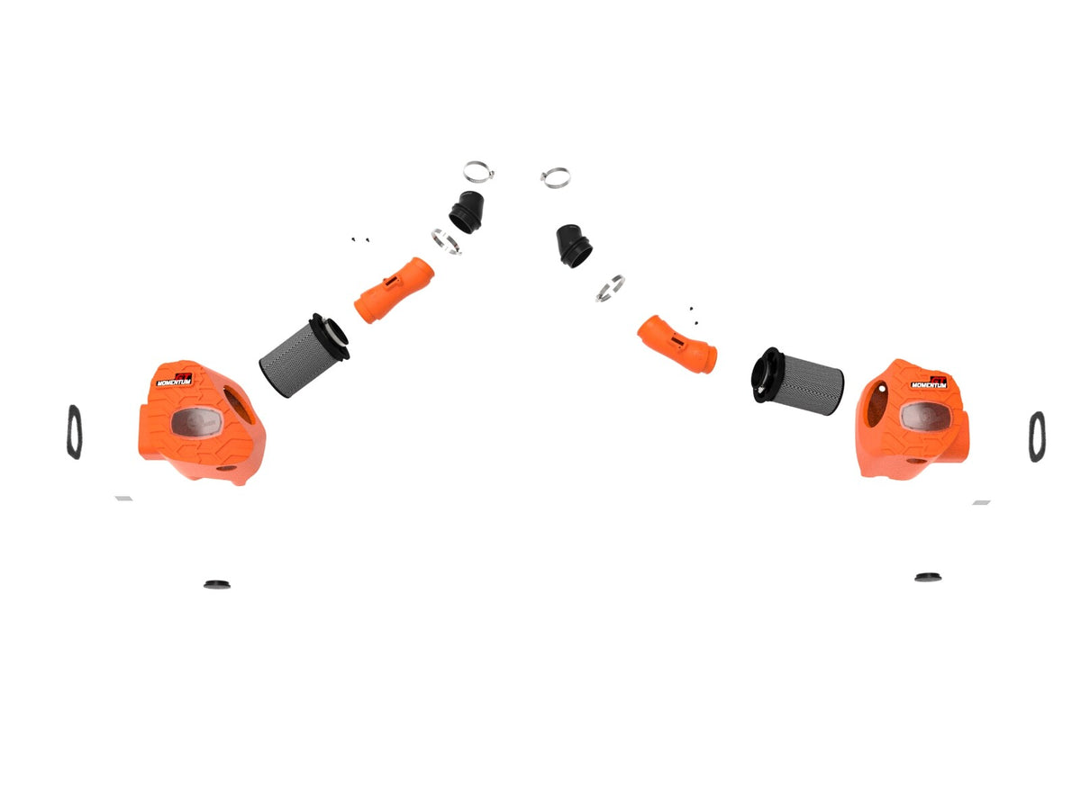 Momentum GT Cold Air Intake System Orange w/ Black Pro 5R Filter Toyota Tundra 22-26 V6-3.4L (tt) aFe Power-1