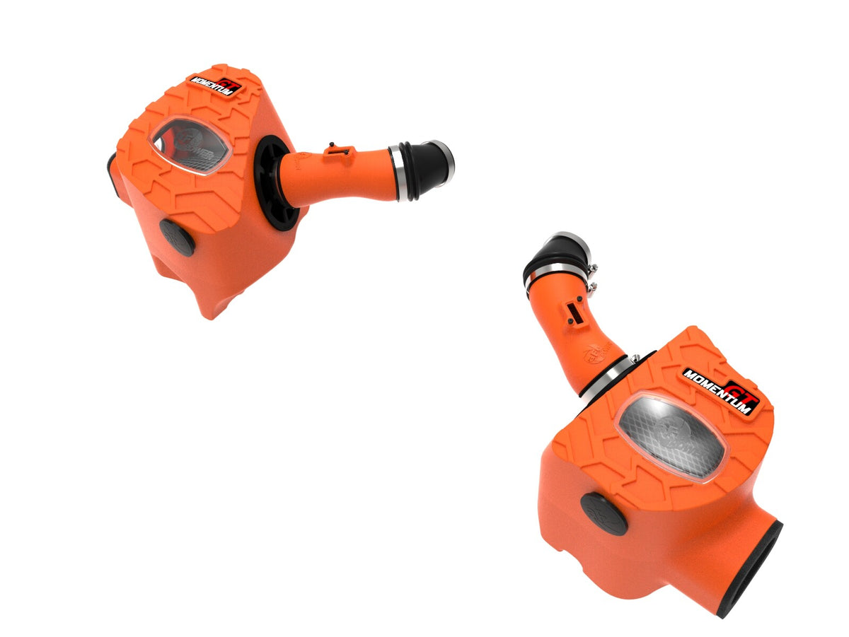 Momentum GT Cold Air Intake System Orange w/ Black Pro 5R Filter Toyota Tundra 22-26 V6-3.4L (tt) aFe Power-2