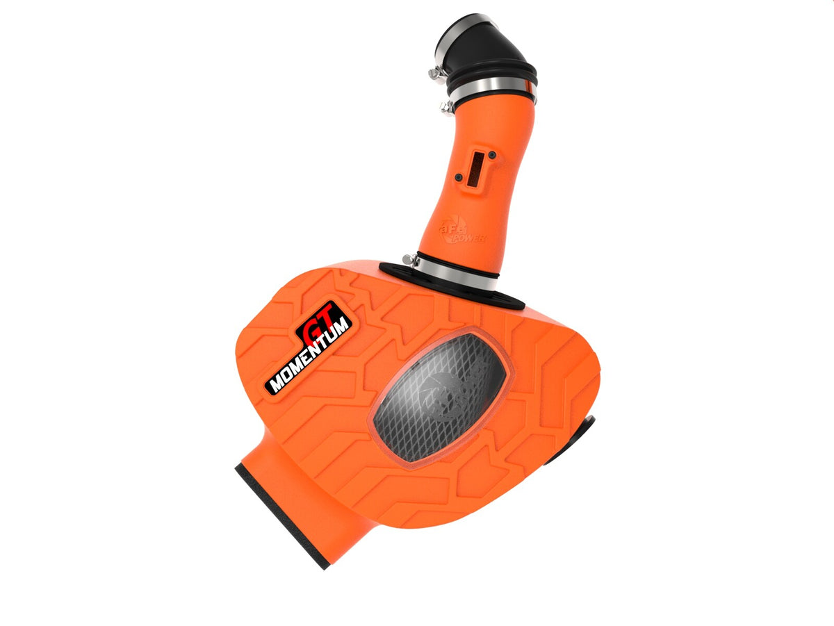 Momentum GT Cold Air Intake System Orange w/ Black Pro 5R Filter Toyota Tundra 22-26 V6-3.4L (tt) aFe Power-5