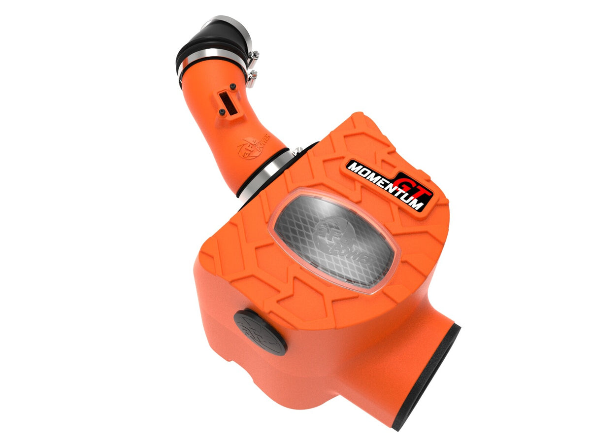Momentum GT Cold Air Intake System Orange w/ Black Pro 5R Filter Toyota Tundra 22-26 V6-3.4L (tt) aFe Power-6