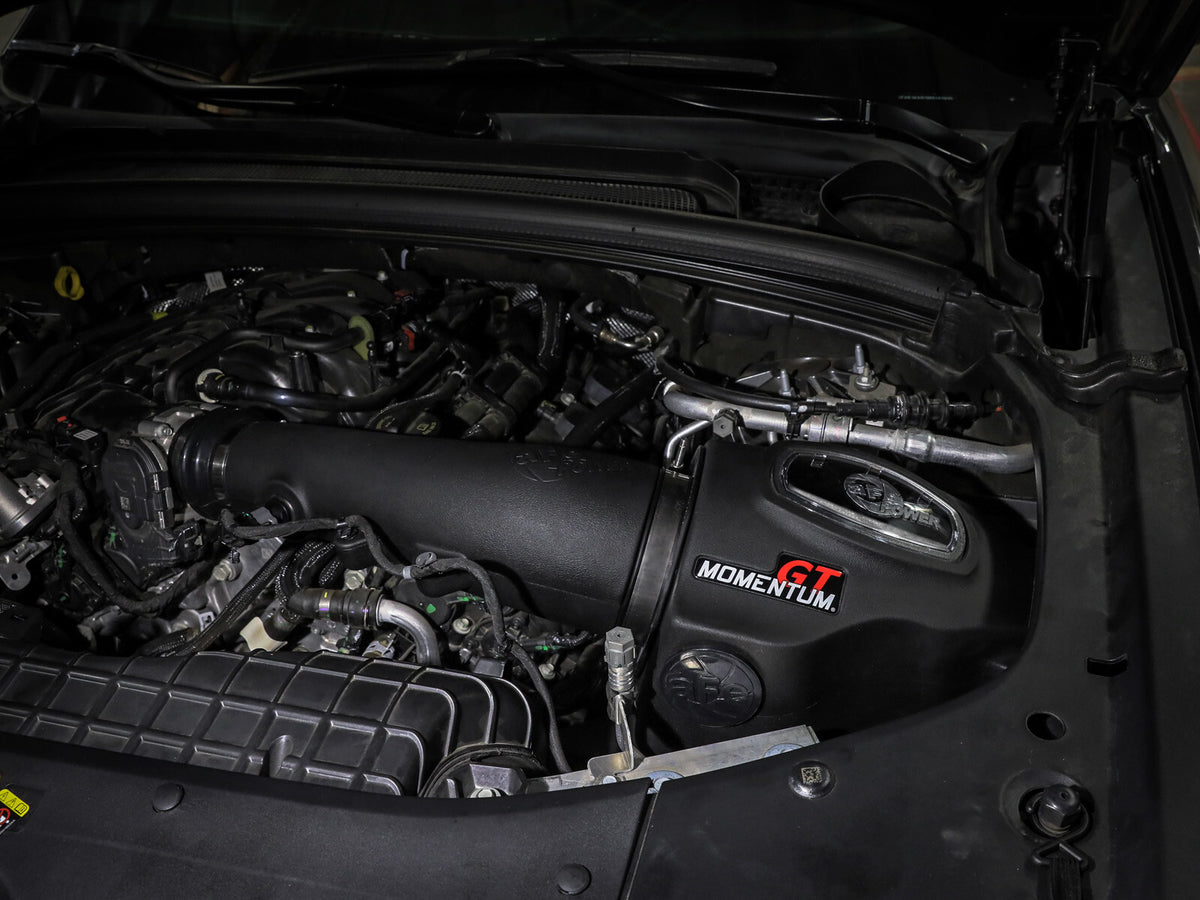 Momentum GT Cold Air Intake System w/ Pro Dry S Filter Jeep Grand Cherokee (Wl) 22-26 V6-3.6L aFe Power-5