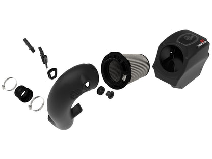 Momentum GT Cold Air Intake System w/ Pro Dry S Filter Ford Explorer 20-24 L4-2.3L (t) aFe Power-1