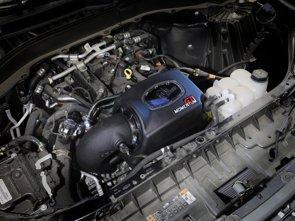 Momentum GT Cold Air Intake System w/ Pro 5R Filter Ford Explorer 20-24 L4-2.3L (t) aFe Power-6