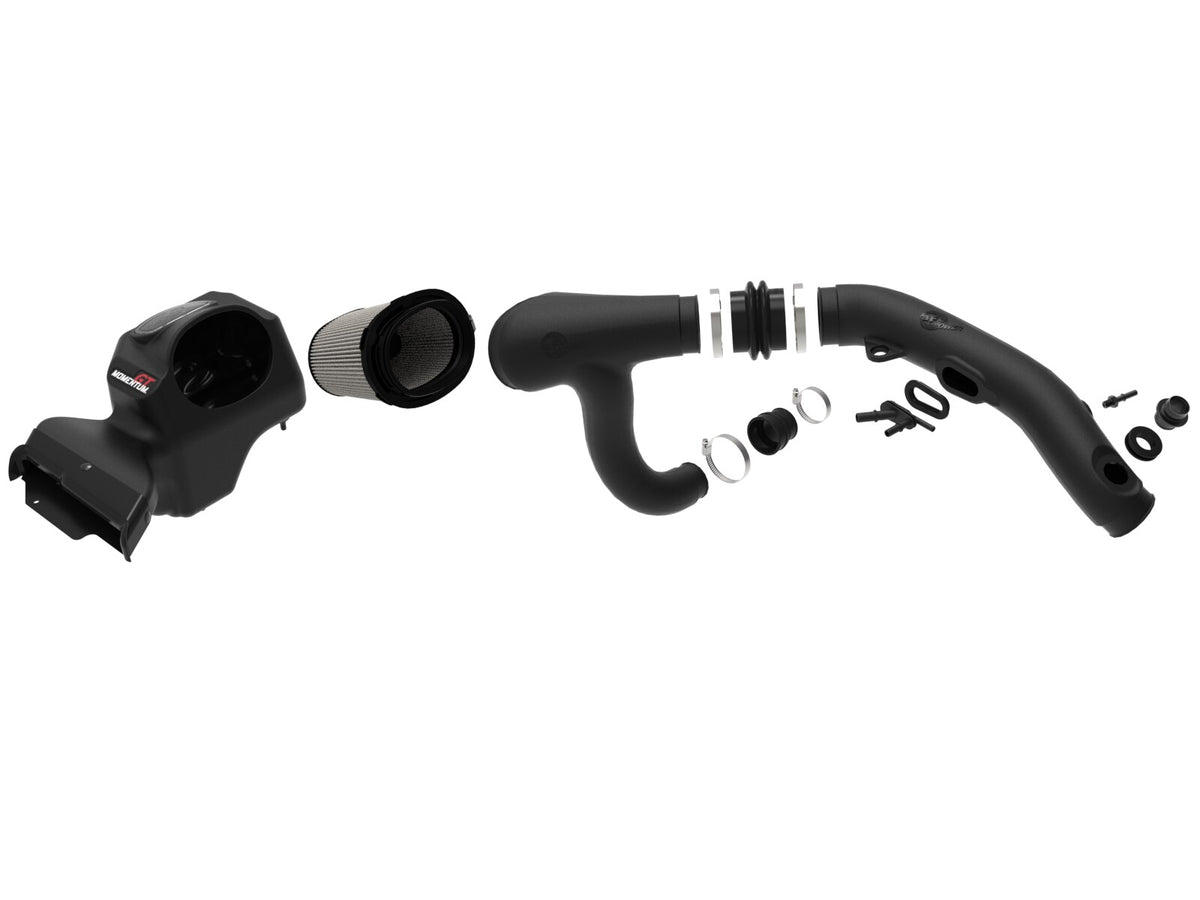 Momentum GT Cold Air Intake System w/ Pro Dry S Filter Ford Bronco Raptor 22-26 V6-3.0L (tt) aFe Power-1