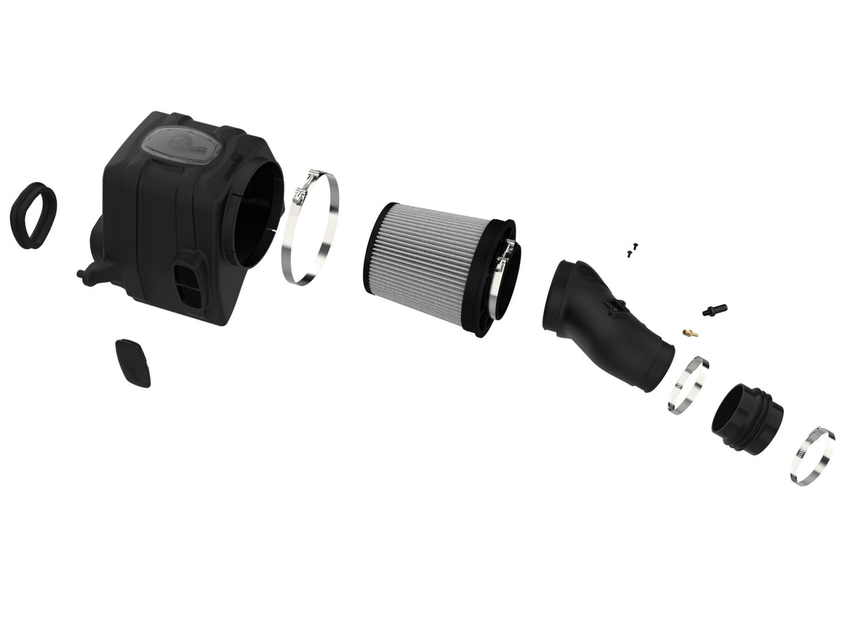Momentum GT Cold Air Intake System w/ Pro Dry S Filter Toyota Tundra 07-21 V8-5.7L w/ Magnuson S/C aFe Power-1