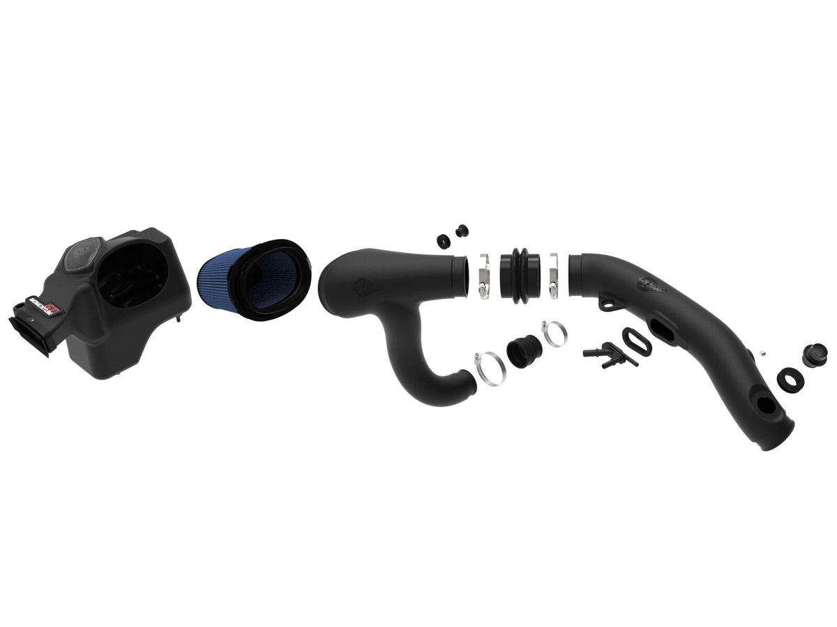 Momentum GT Cold Air Intake System w/ Pro 5R Filter Ford Ranger Raptor 24-26 V6-3.0L (tt) aFe Power-1