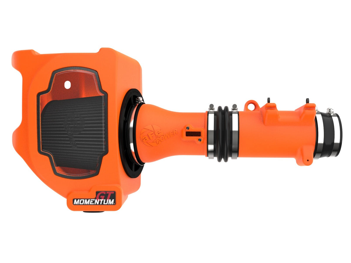 Momentum GT Cold Air Intake System Orange w/ Black Pro 5R Filter Ram 1500 25-26 L6-3.0L (tt) aFe Power-4