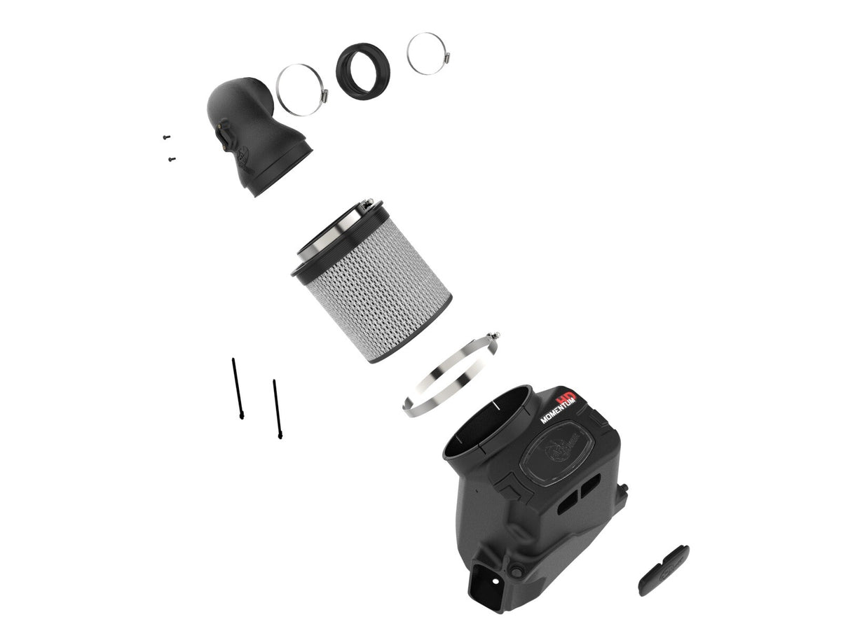 Momentum HD Cold Air Intake System w/ Pro Dry S Filter GM Trucks/SUVs 20-26 L6-3.0L (td) LM2/LZ0 aFe Power-1