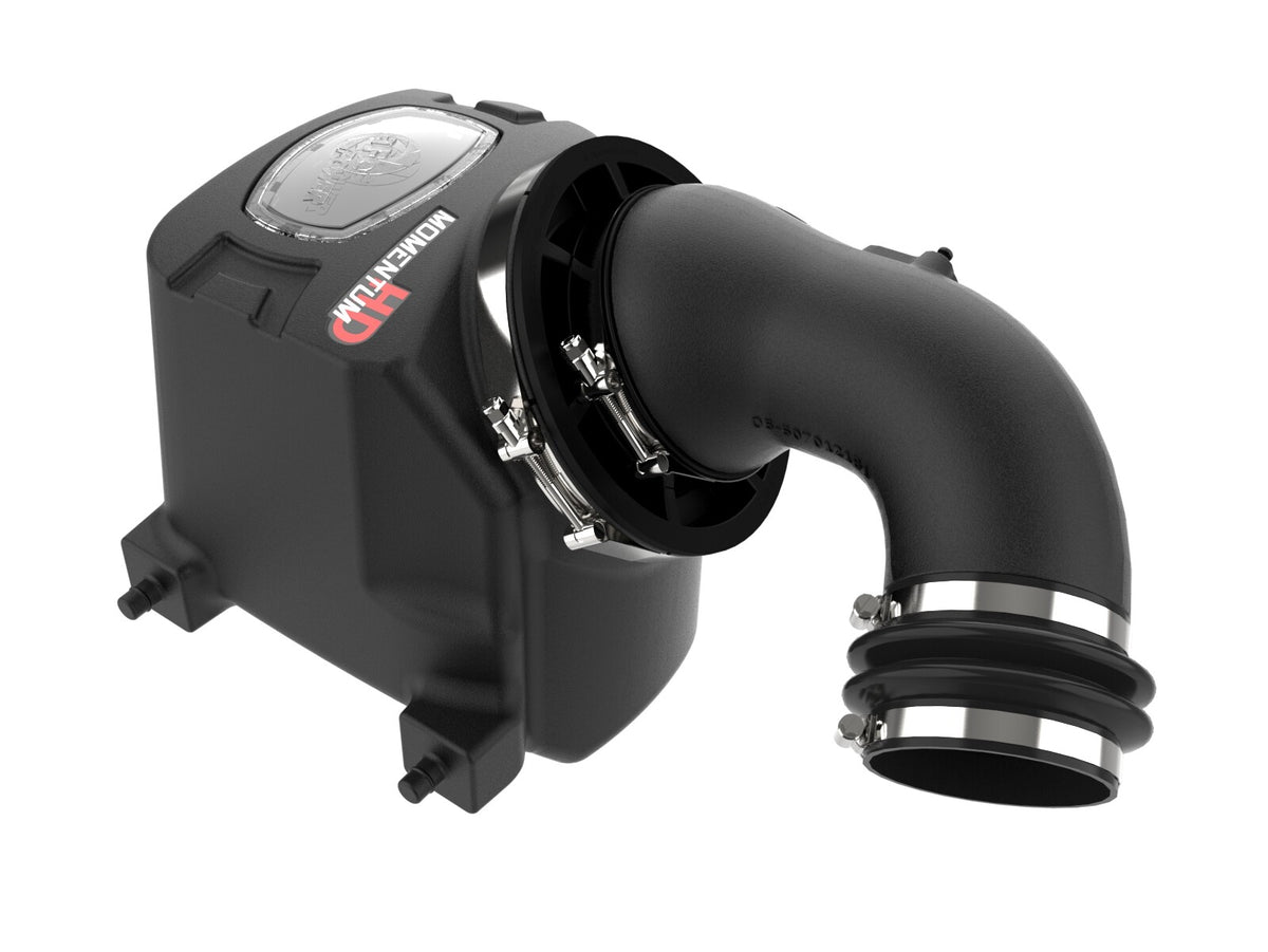Momentum HD Cold Air Intake System w/ Pro Dry S Filter GM Trucks/SUVs 20-26 L6-3.0L (td) LM2/LZ0 aFe Power-2