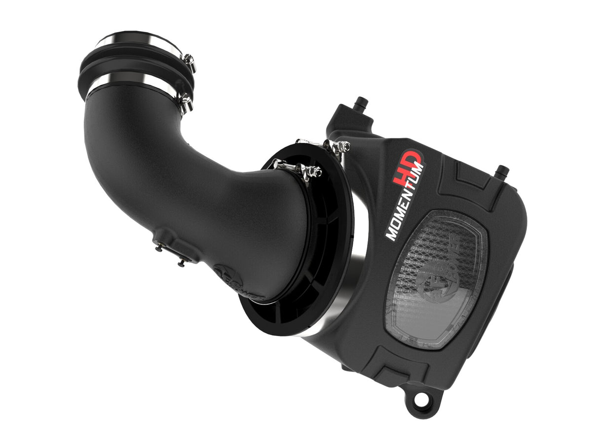 Momentum HD Cold Air Intake System w/ Pro Dry S Filter GM Trucks/SUVs 20-26 L6-3.0L (td) LM2/LZ0 aFe Power-4