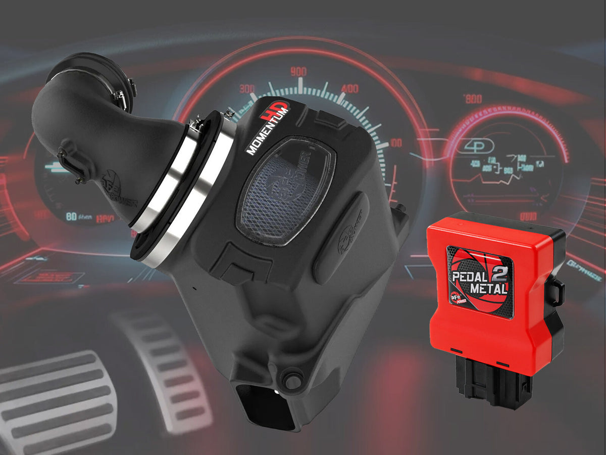 Pack Stage 3 - Momentum Intake + P2M Throttle Enhancer GM Trucks/SUVs 20-26 L6-3.0L (td) LM2/LZ0 aFe Power