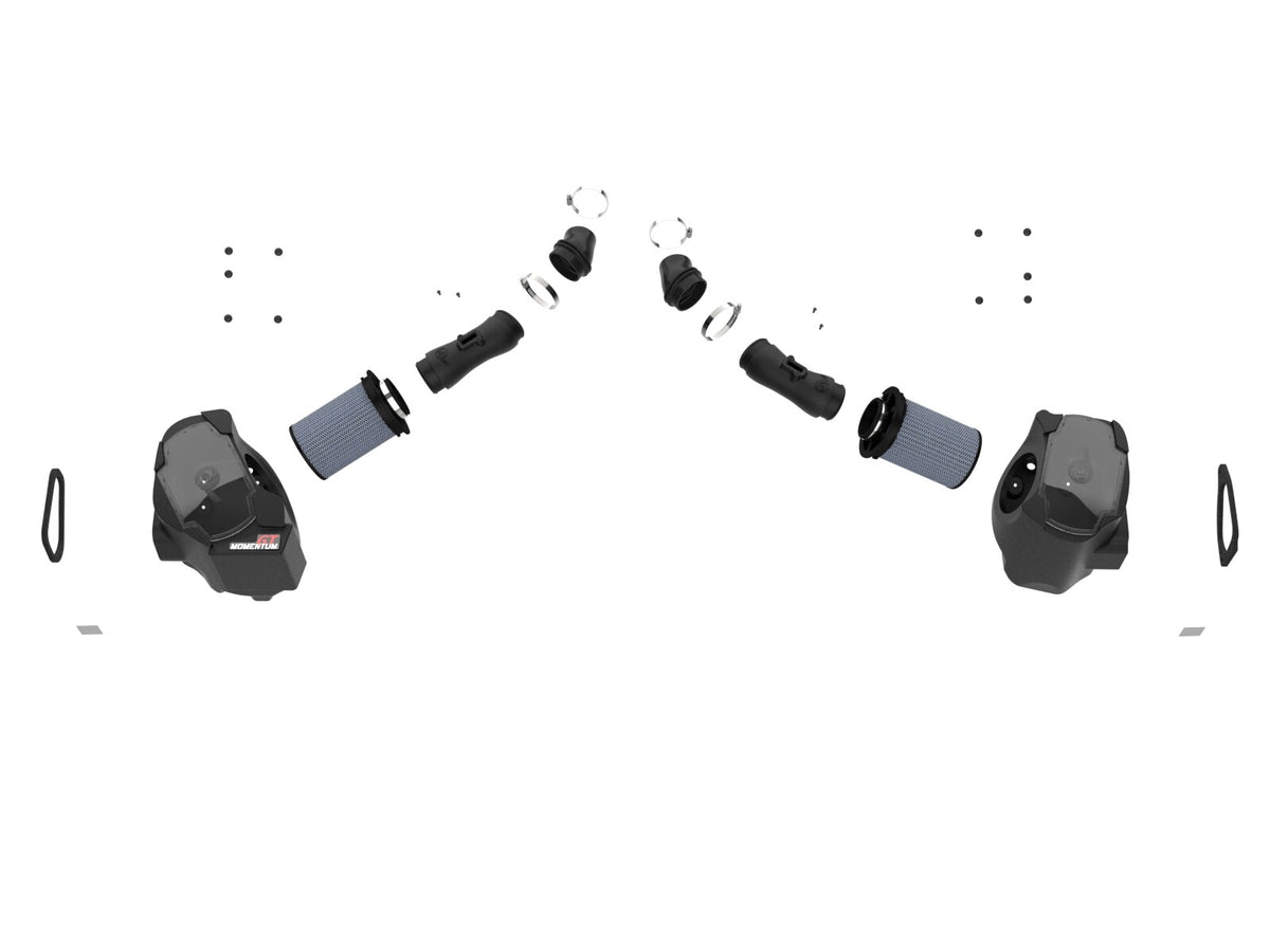 Momentum GT Cold Air Intake System w/ Pro 5R Filter Lexus GX550 24-26 V6-3.4L (tt) aFe Power-1