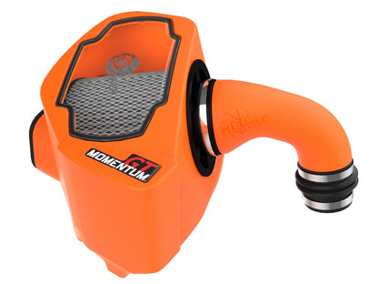 Momentum GT Cold Air Intake System Orange w/ Pro Dry S Filter Toyota Land Cruiser (J250) 24-26 L4-2.4L (t) aFe Power-2