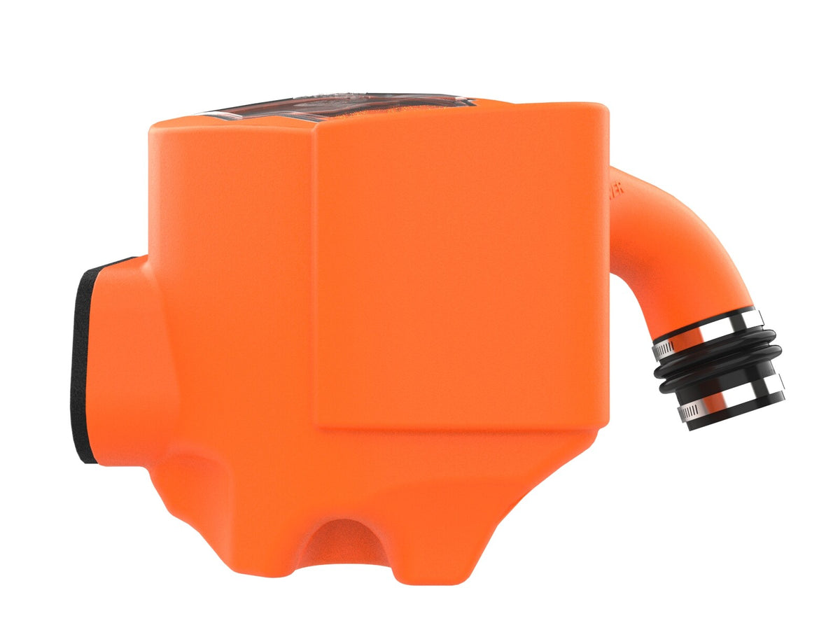 Momentum GT Cold Air Intake System Orange w/ Pro Dry S Filter Toyota Land Cruiser (J250) 24-26 L4-2.4L (t) aFe Power-3