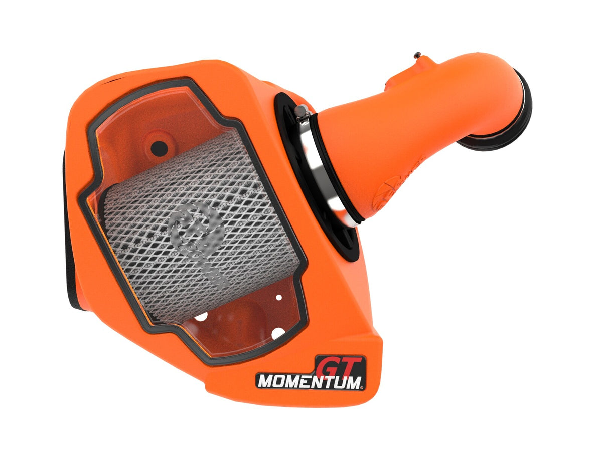 Momentum GT Cold Air Intake System Orange w/ Pro Dry S Filter Toyota Land Cruiser (J250) 24-26 L4-2.4L (t) aFe Power-4