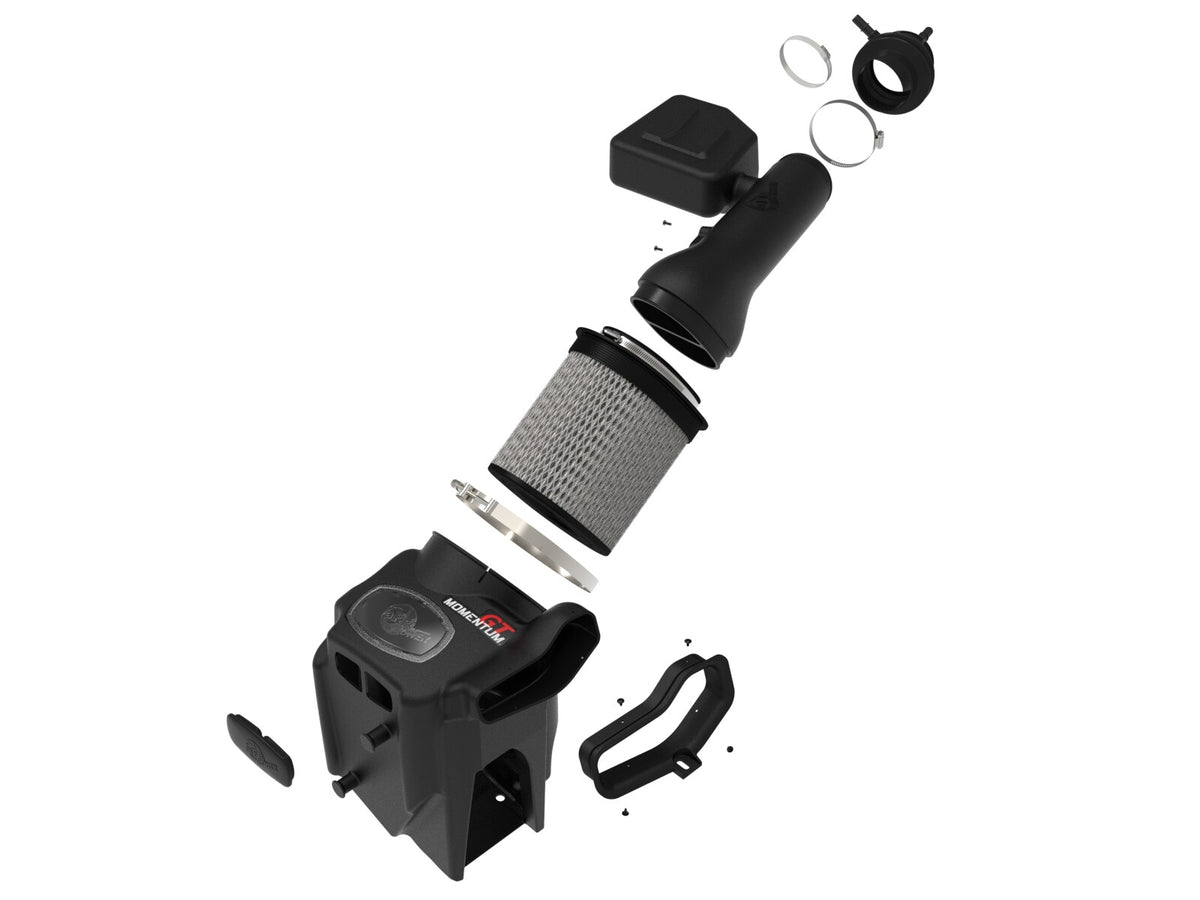 Momentum GT Cold Air Intake System w/ Pro Dry S Filter Ford F-250/F-350 23-26 V8-7.3L aFe Power-1