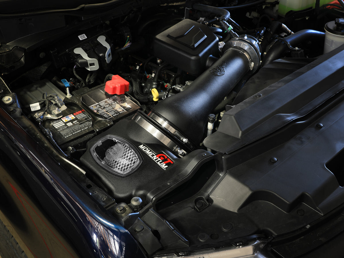 Momentum GT Cold Air Intake System w/ Pro Dry S Filter Ford F-250/F-350 23-26 V8-7.3L aFe Power-5