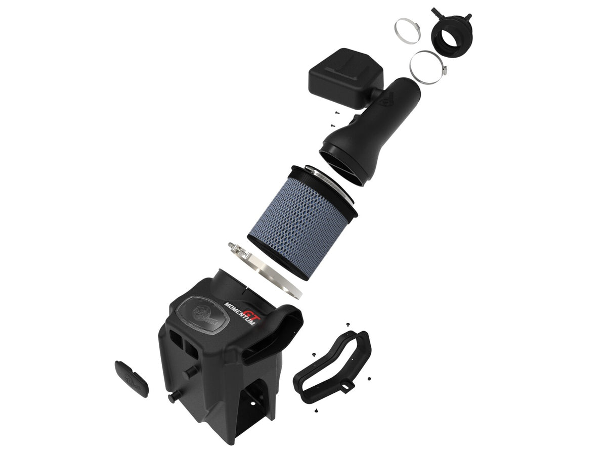 Momentum GT Cold Air Intake System w/ Pro 5R Filter Ford F-250/F-350 23-26 V8-7.3L aFe Power-1