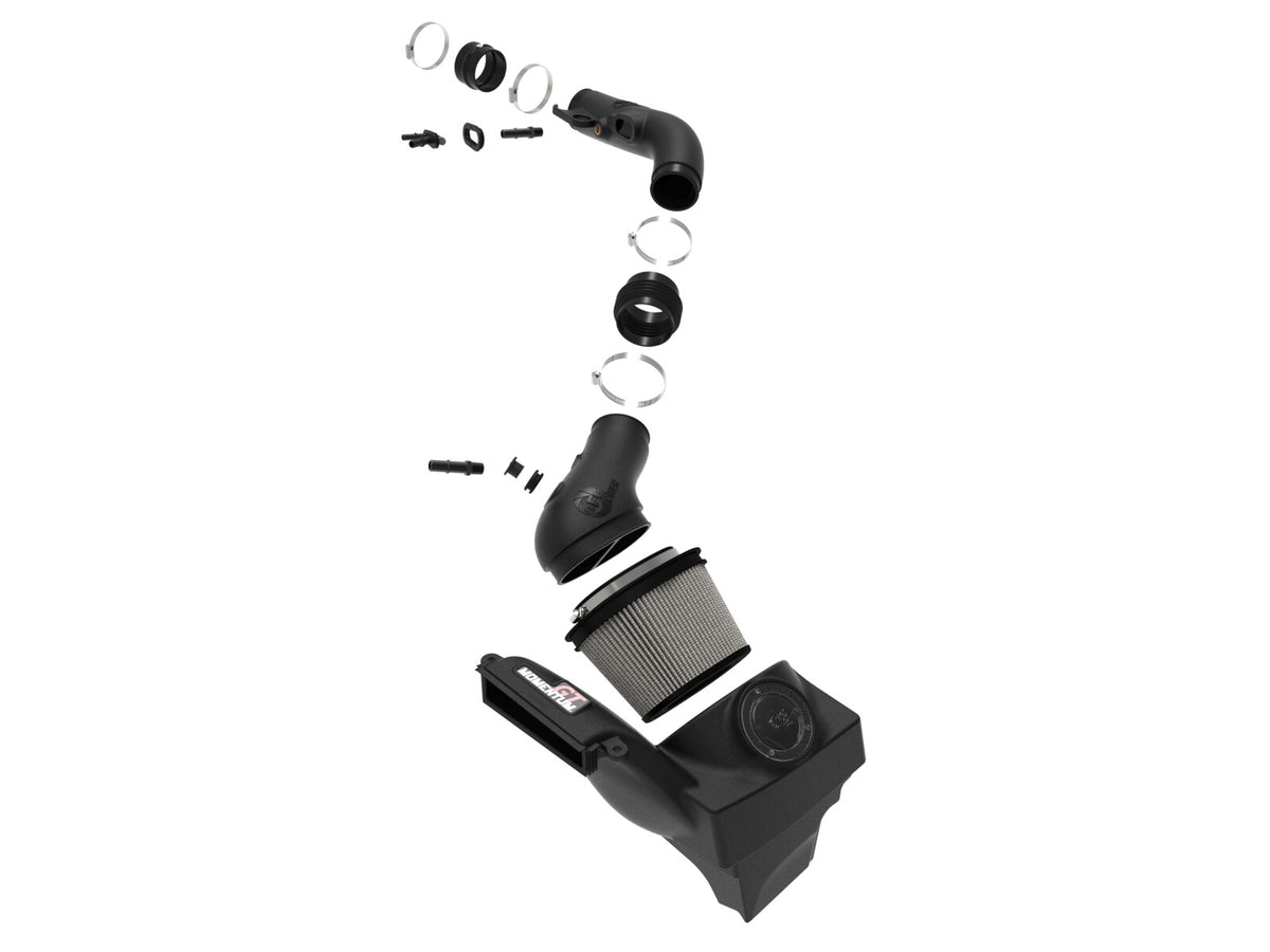Momentum GT Cold Air Intake System w/ Pro Dry S Filter Ford Edge 19-24 L4-2.0L (t) aFe Power-1