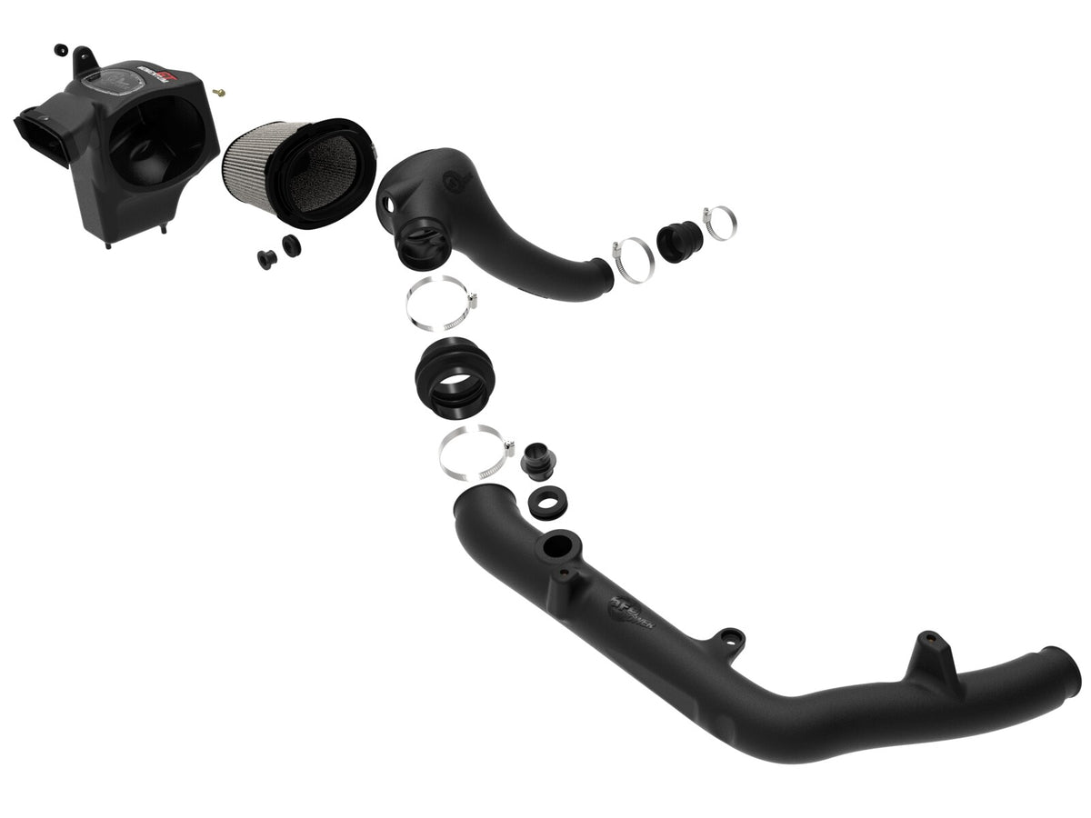 Momentum GT Cold Air Intake System w/ Pro Dry S Filter Ford Ranger 24-26 V6-2.7L (tt) aFe Power-1