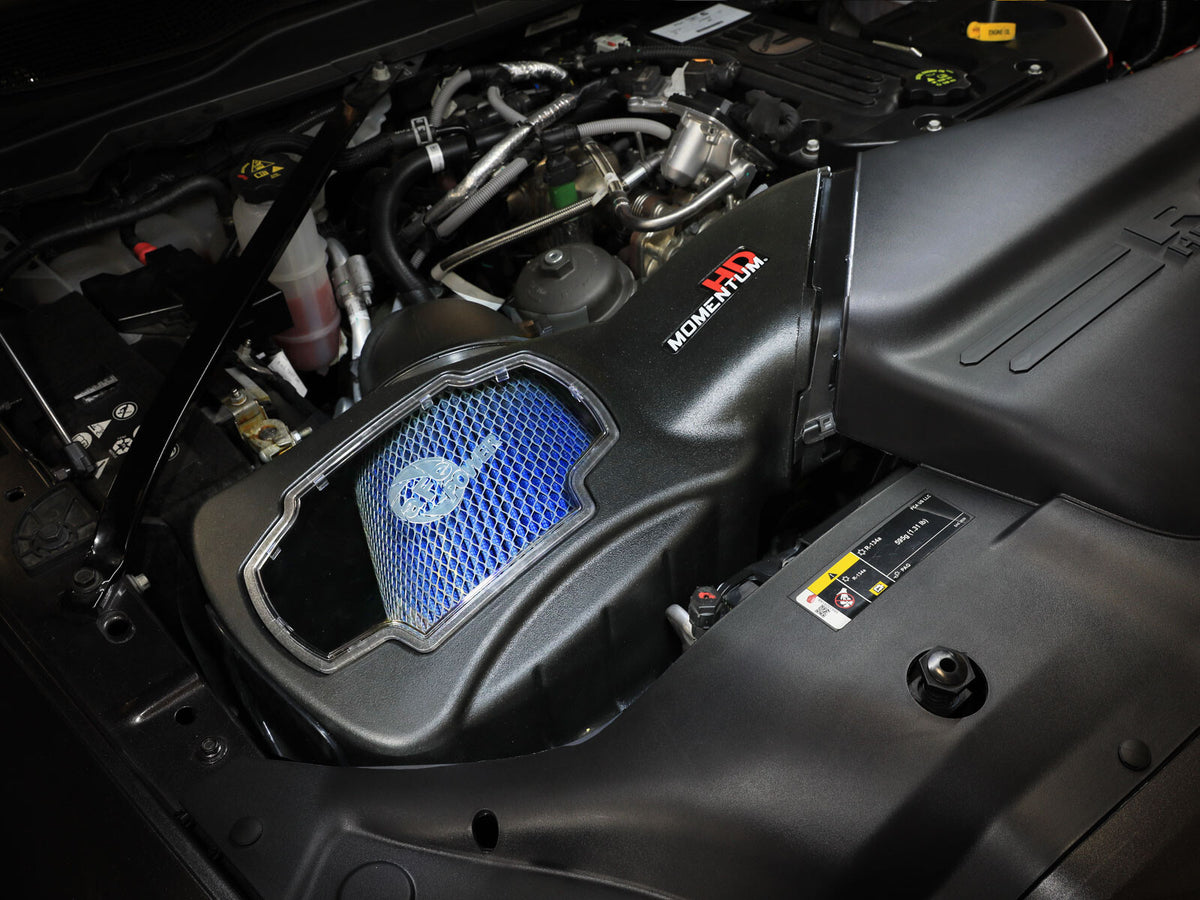 Momentum HD Cold Air Intake System w/ Pro 10R Filter Ram Diesel Trucks 25-26 L6-6.7L (td) aFe Power-5