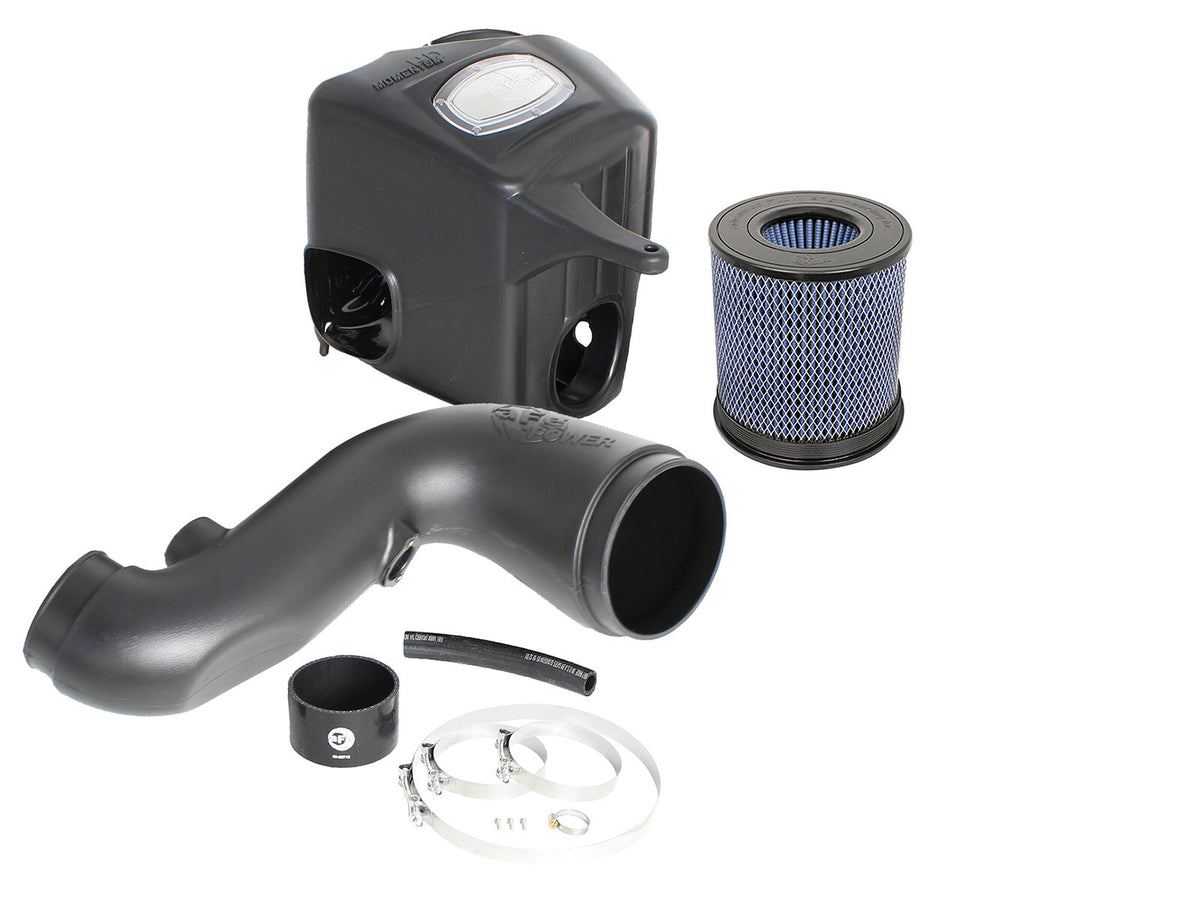 Momentum HD Cold Air Intake System w/ Pro 10R Filter Dodge Diesel Trucks 10-12 L6-6.7L (td) aFe Power-1
