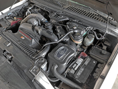 Momentum HD Cold Air Intake System w/ Pro 10R Filter Ford Diesel Trucks 03-07 V8-6.0L (td) aFe Power-5