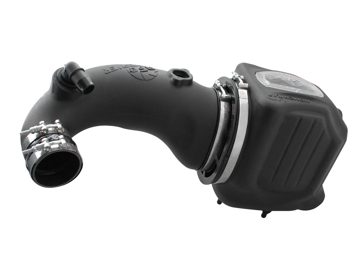 Momentum HD Cold Air Intake System w/ Pro 10R Filter Ford Diesel Trucks 08-10 V8-6.4L (td) aFe Power-1