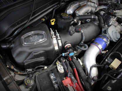Momentum HD Cold Air Intake System w/ Pro 10R Filter Ford Diesel Trucks 08-10 V8-6.4L (td) aFe Power-8