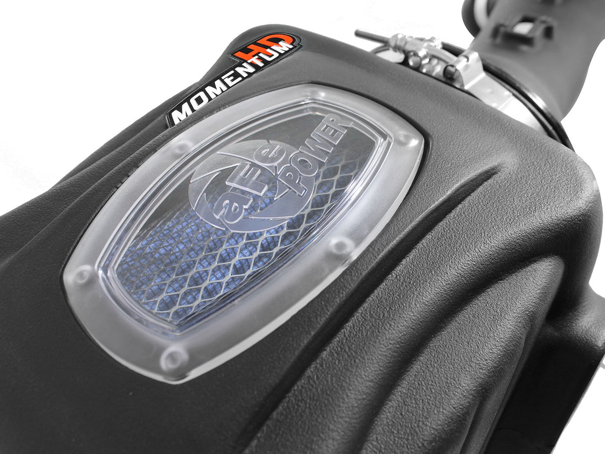 Momentum HD Cold Air Intake System w/ Pro 10R Filter Ford Diesel Trucks 11-16 V8-6.7L (td) aFe Power-3