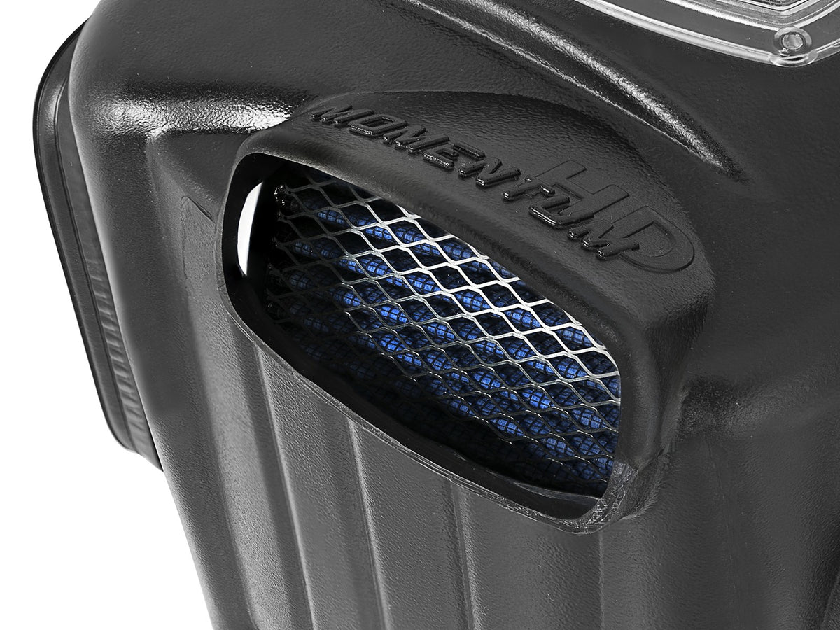 Momentum HD Cold Air Intake System w/ Pro 10R Filter GM Diesel Trucks 07.5-10 V8-6.6L (td) Lmm aFe Power-4