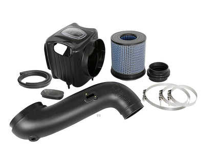 Momentum HD Cold Air Intake System w/ Pro 10R Filter GM Diesel Trucks 07.5-10 V8-6.6L (td) Lmm aFe Power-7