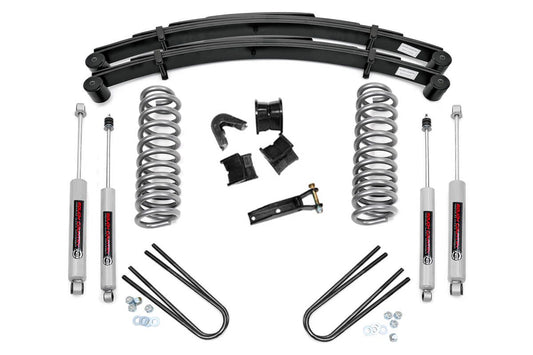 4 Inch Lift Kit Rear Springs Ford F-100 4WD (1970-1976) Rough Country