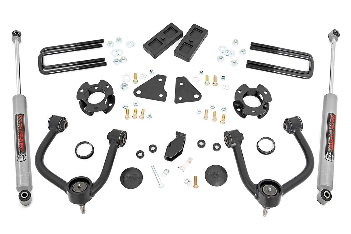3.5 Inch Leveling Kit 19-20 Ranger 4WD Rough Country-3