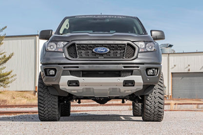 3.5 Inch Lift Kit N3 Cast Steel Knuckles Ford Ranger 4WD (2019-2023) Rough Country-5