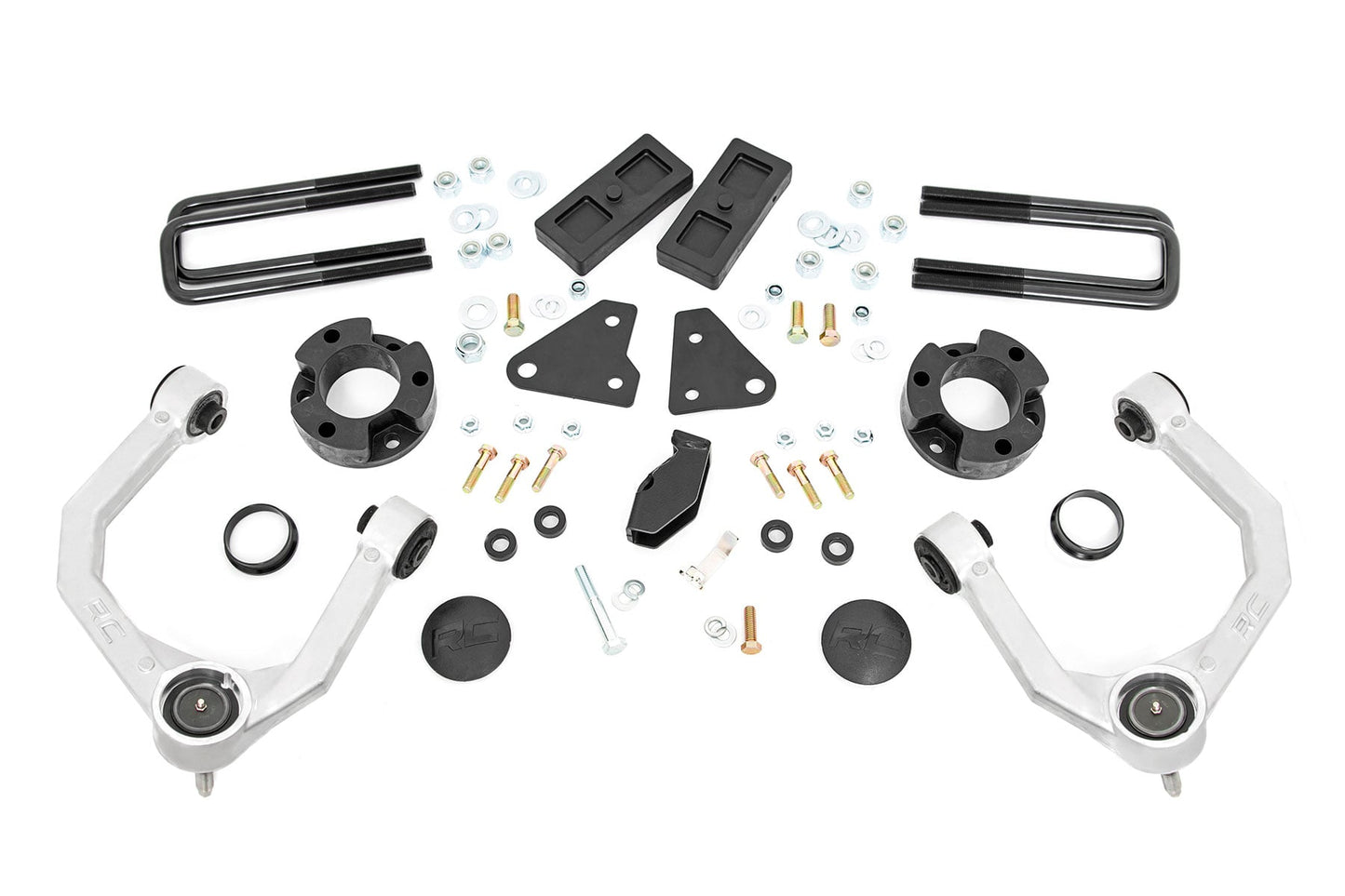 3.5 Inch Lift Kit Forged Alum UCA Cast Steel Knucles Ford Ranger (19-23) Rough Country