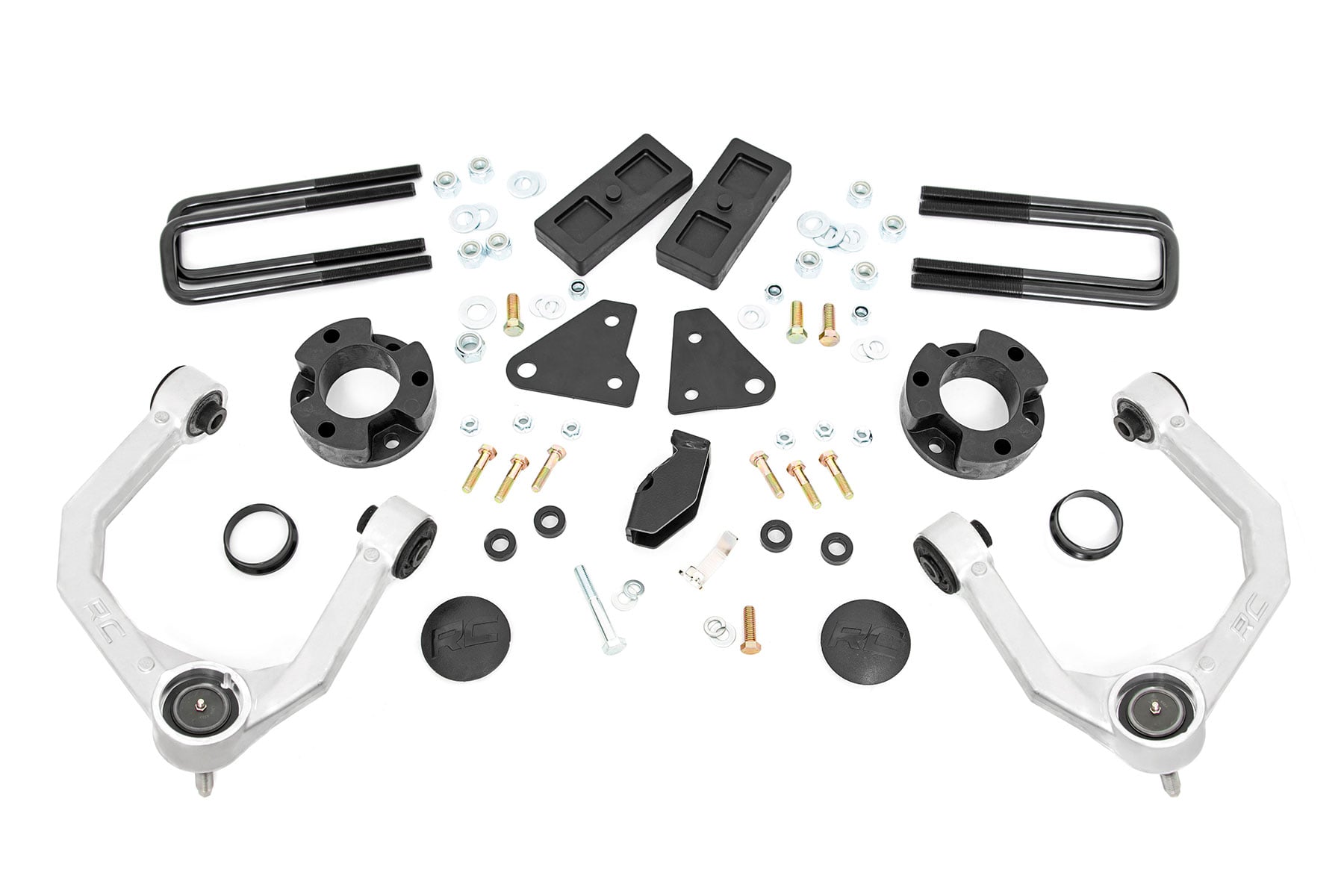 3.5 Inch Lift Kit Forged Alum UCA Cast Steel Knucles Ford Ranger (19-23) Rough Country