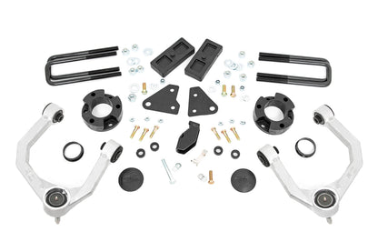 3.5 Inch Lift Kit Forged Alum UCA Cast Steel Knucles Ford Ranger (19-23) Rough Country