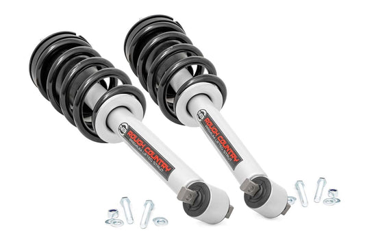 Loaded Strut Pair | 6 Inch | Chevy Silverado 1500 2WD/4WD (2019-2024 & Classic) Rough Country